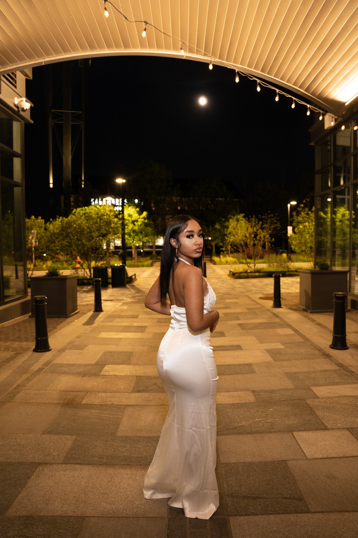 Rich vibes evening dress