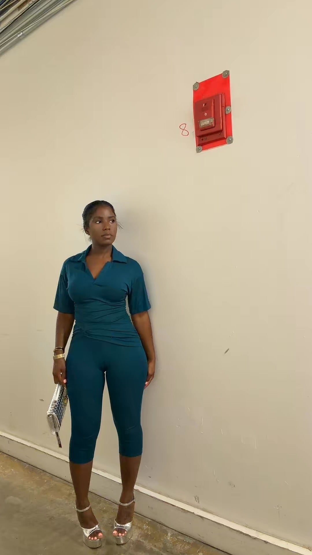 Deja two piece capri set