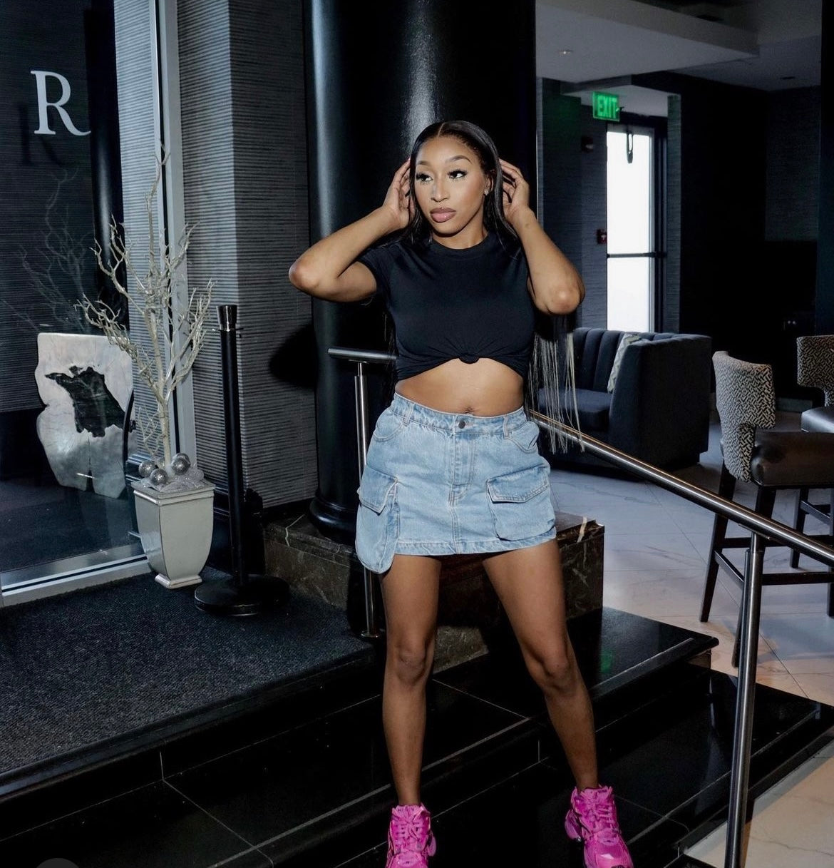 Strive cargo skirt