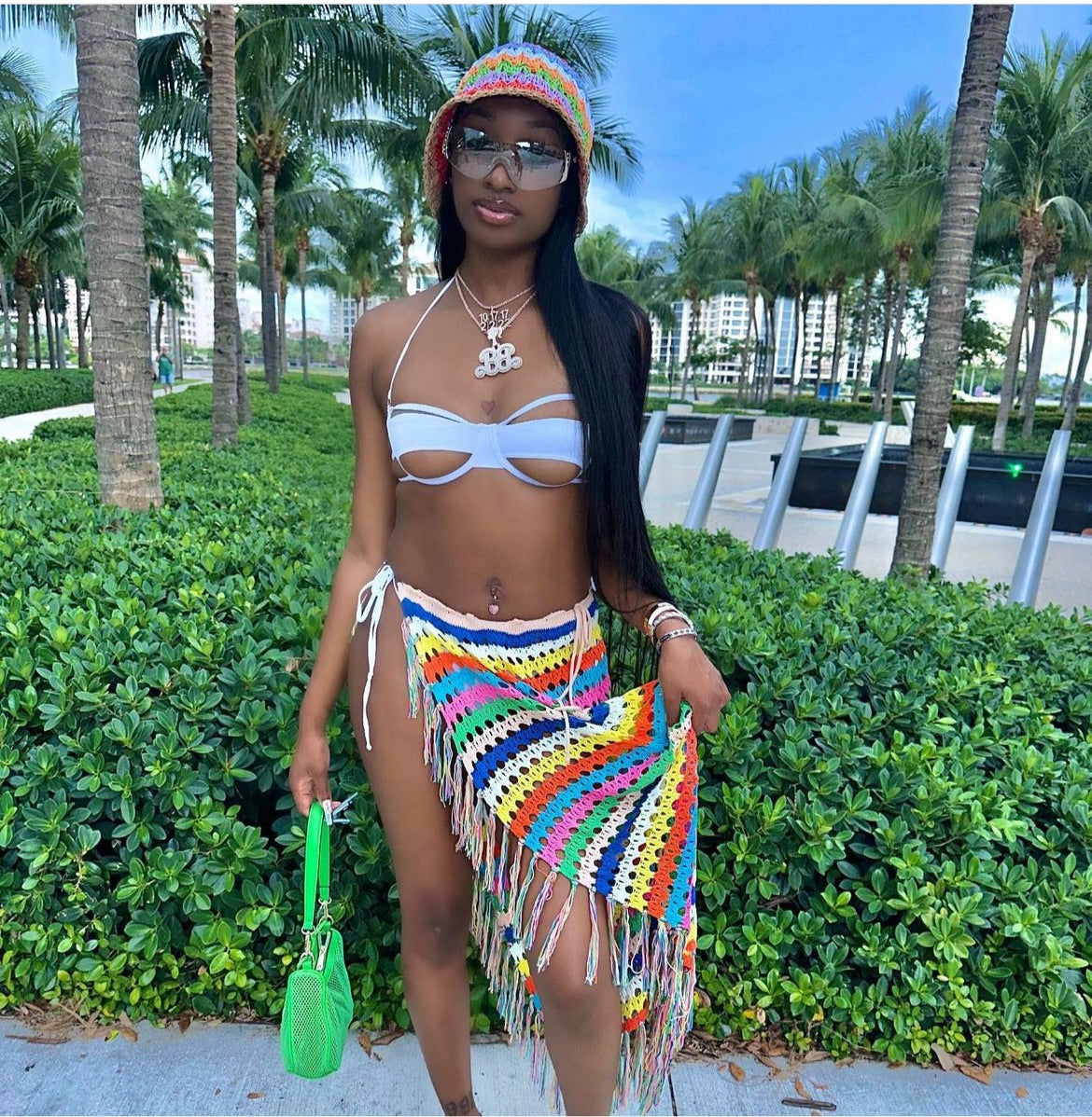 Sure thang wrap skirt