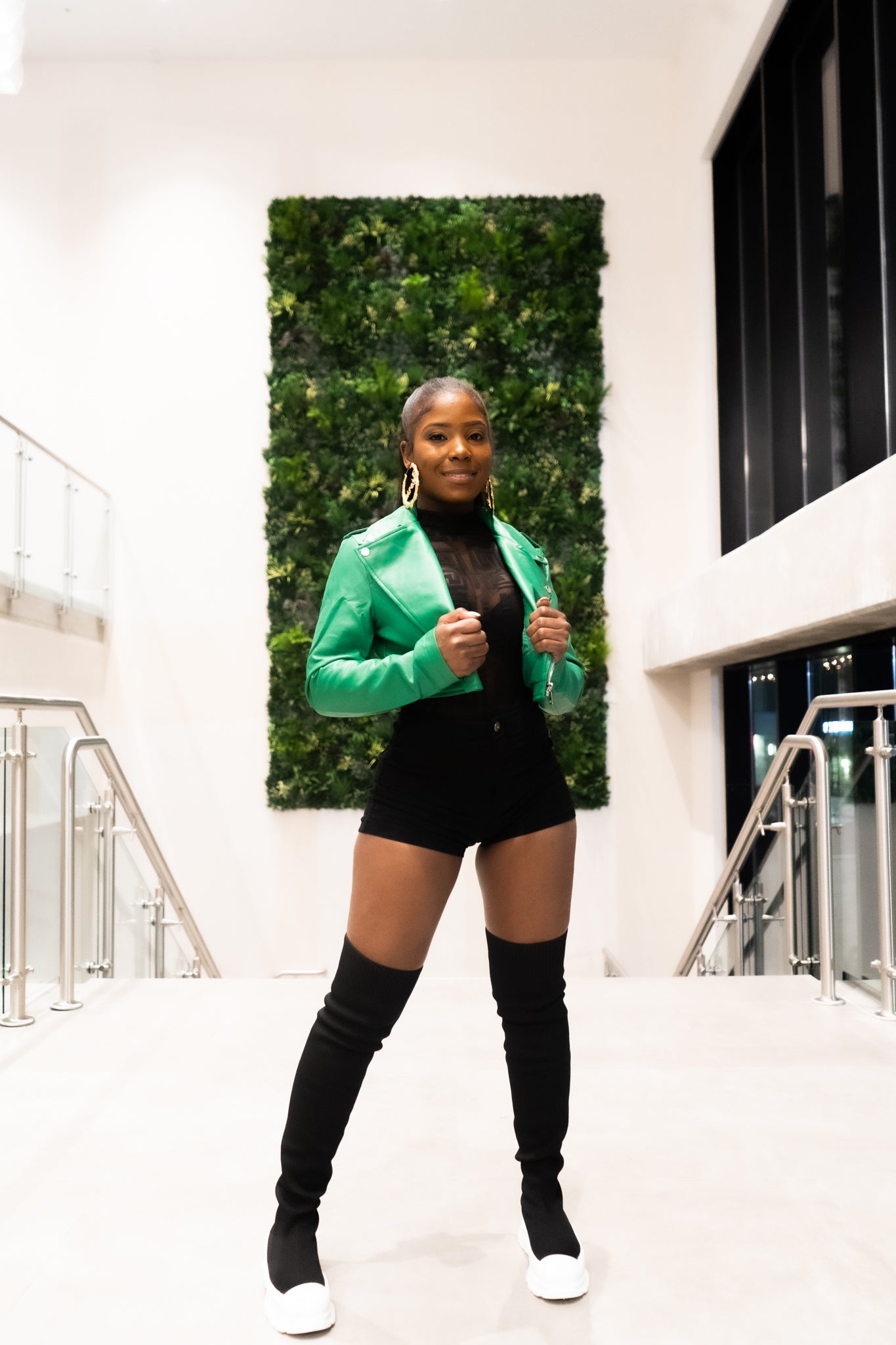 Crop leather