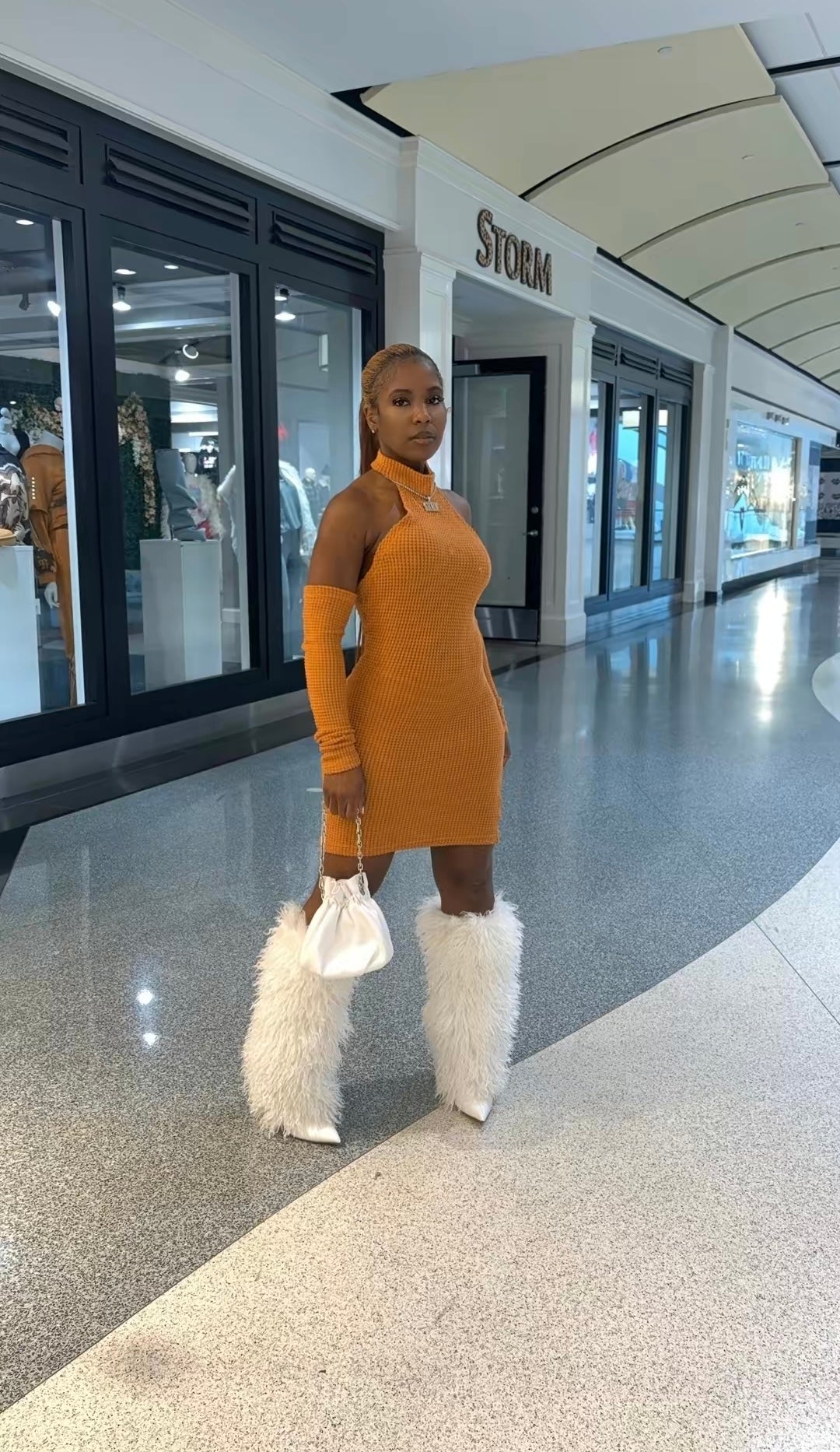 Shameka sweater dress