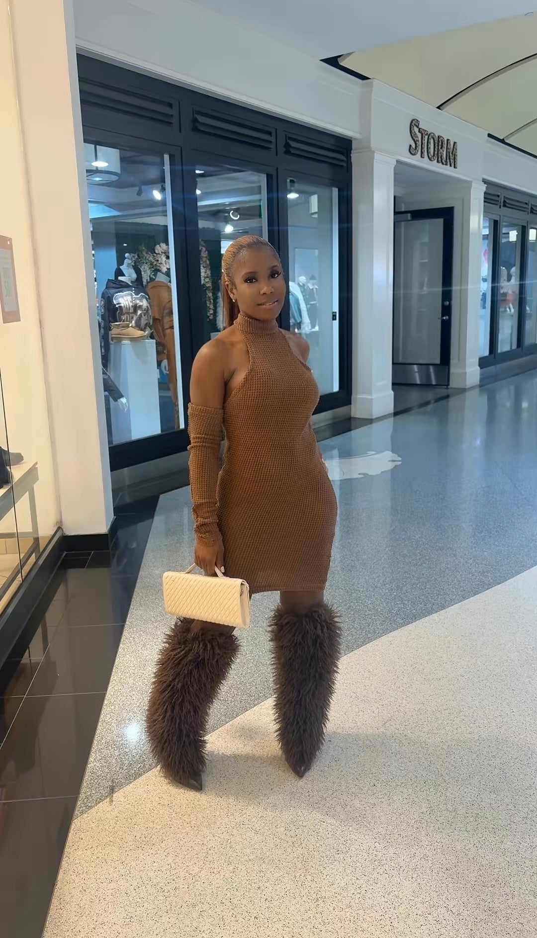 Shameka sweater dress