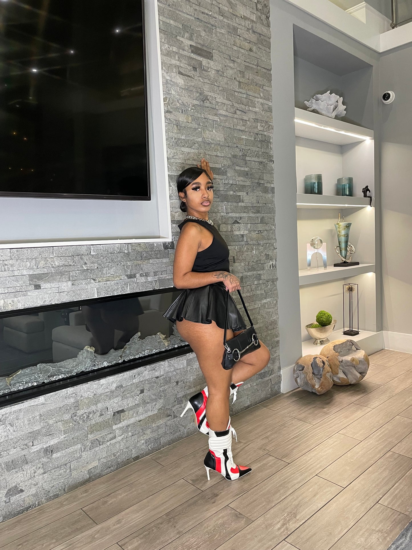 Boosie skirt set