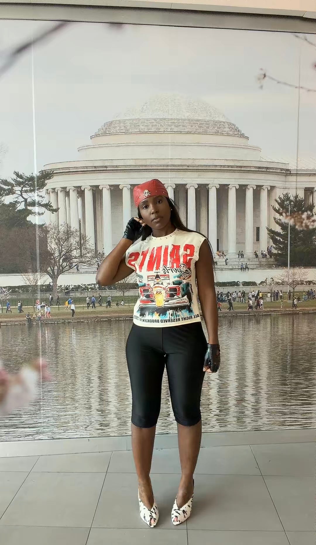 Saint graphics tshirt