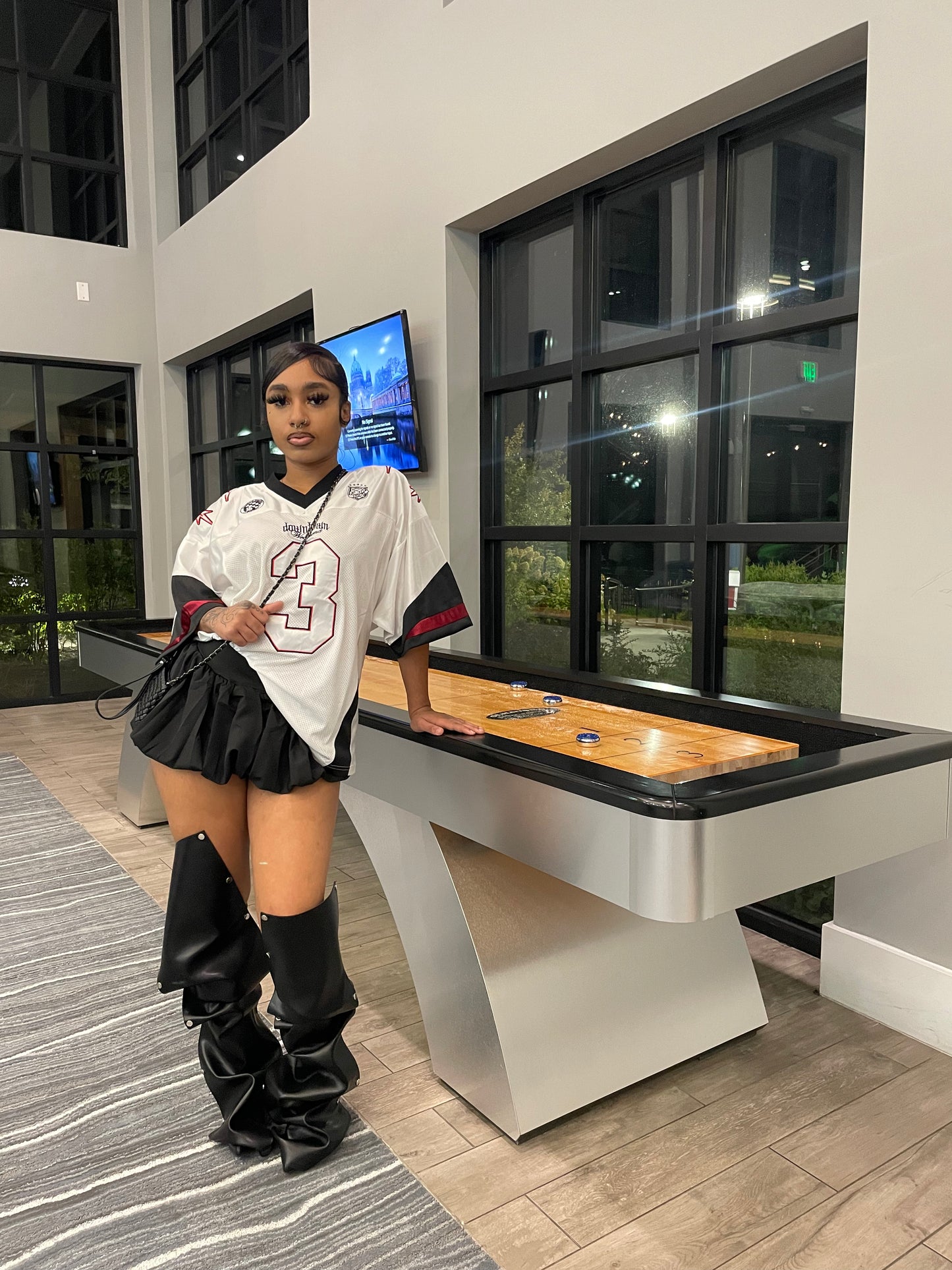 Big 3 jersey skirt set