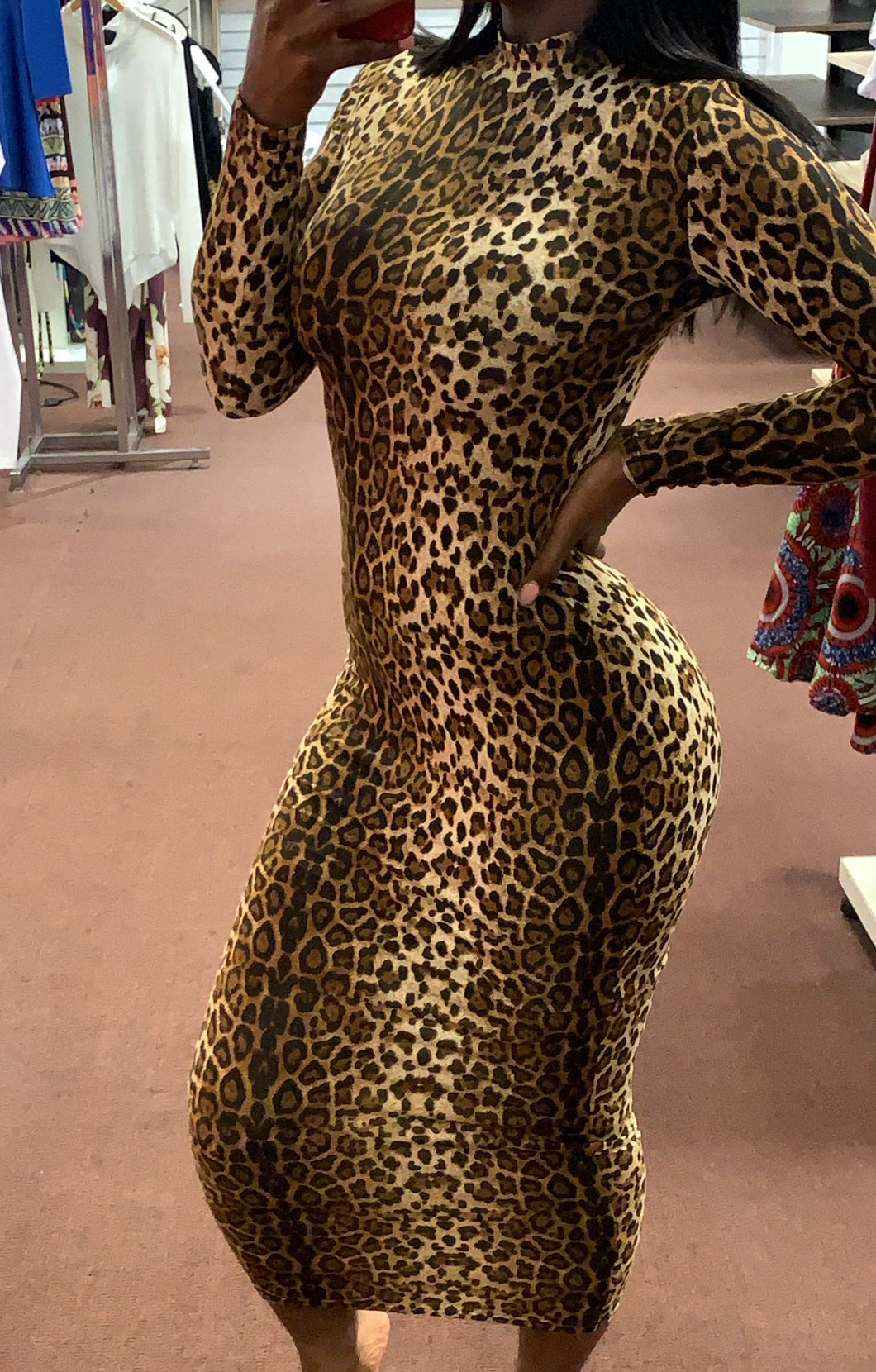 Leopard dreams dress