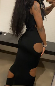 Looped in dress