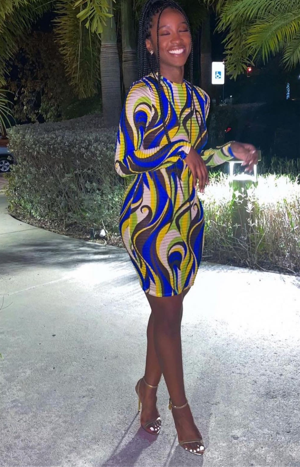 Lovely blues dress