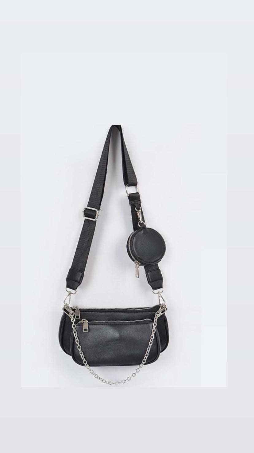 Coming over hand bag