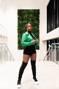 Crop leather