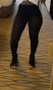 Secure the bag pants