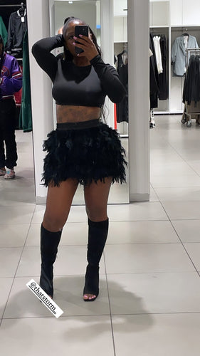 Feather skirt