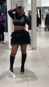 Feather skirt