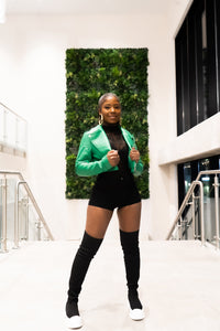 Crop leather
