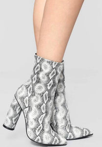Snake galore bootie
